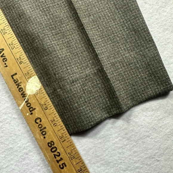 Santorelli Romeo Dress Pants 40x31 Lot of 2 Brown/Blue 100% Wool Italy - Picture 12 of 16